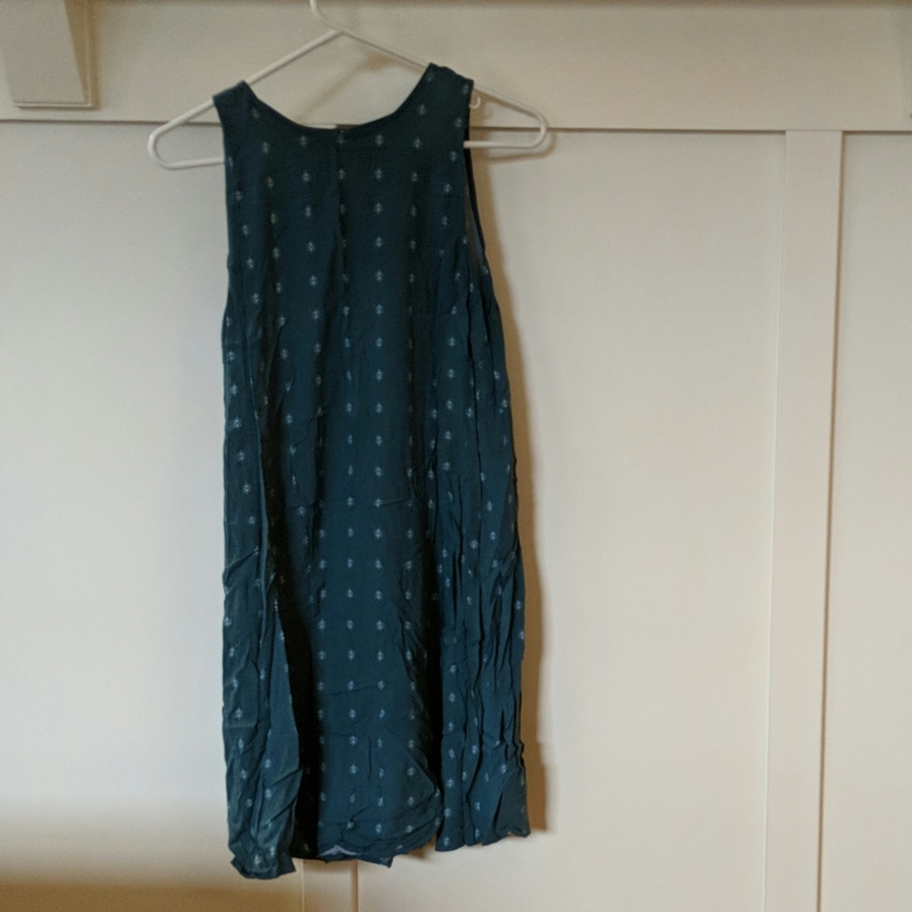 Flowy Turquoise Dress